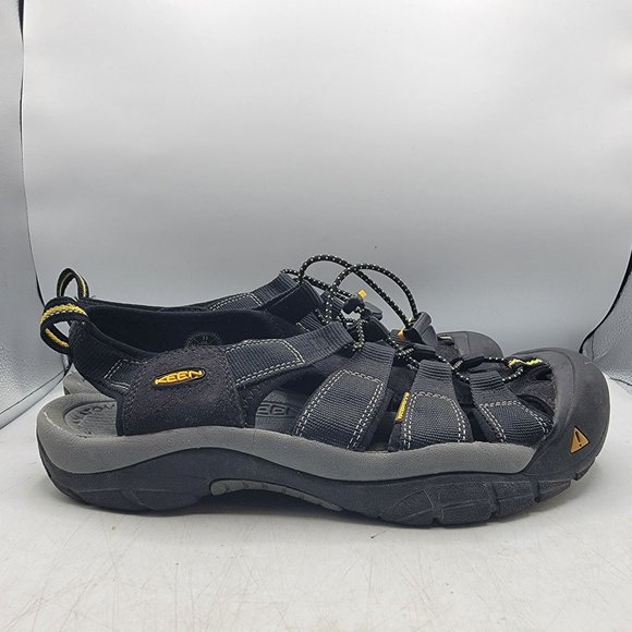KEEN Newport H2 Mens 11 Black Sandals Closed Toe Summer Waterproof Sport 1001907 - Picture 7 of 12